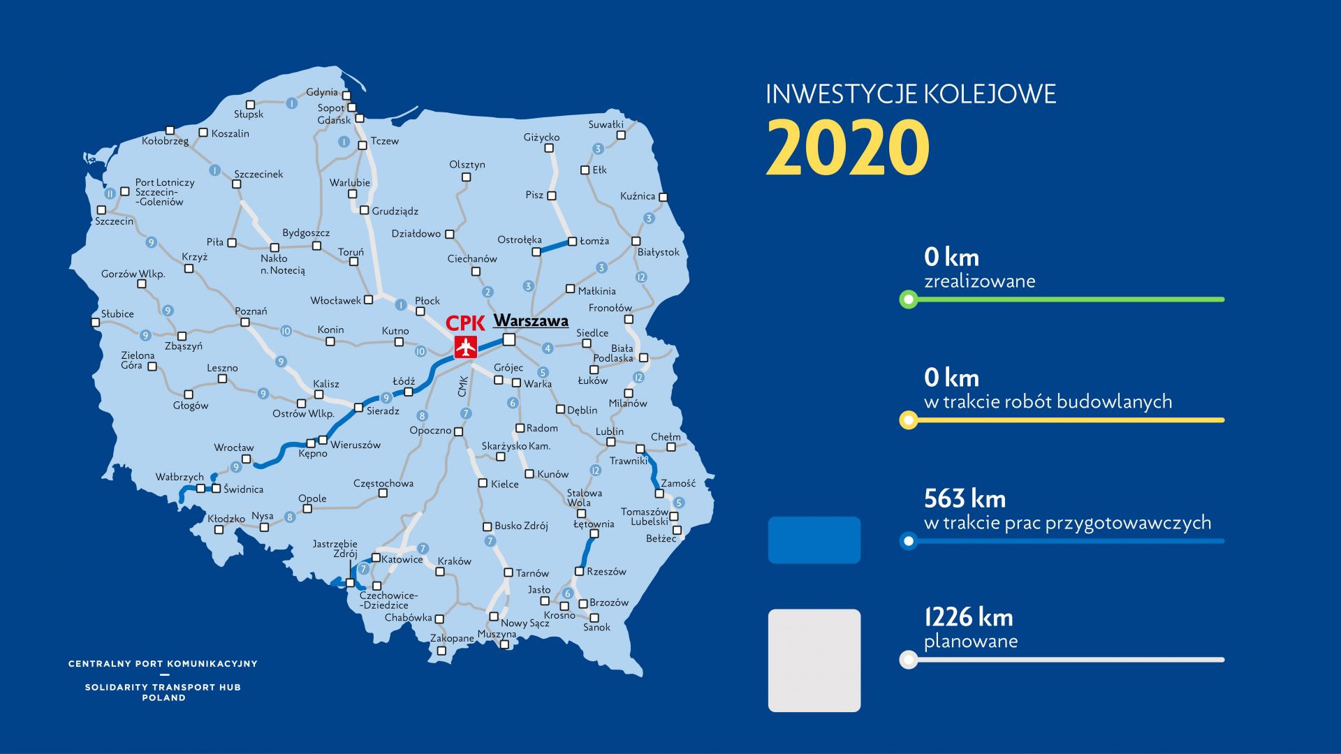 CPK Polska na dobrych torach inwestycja kolejowa 2020