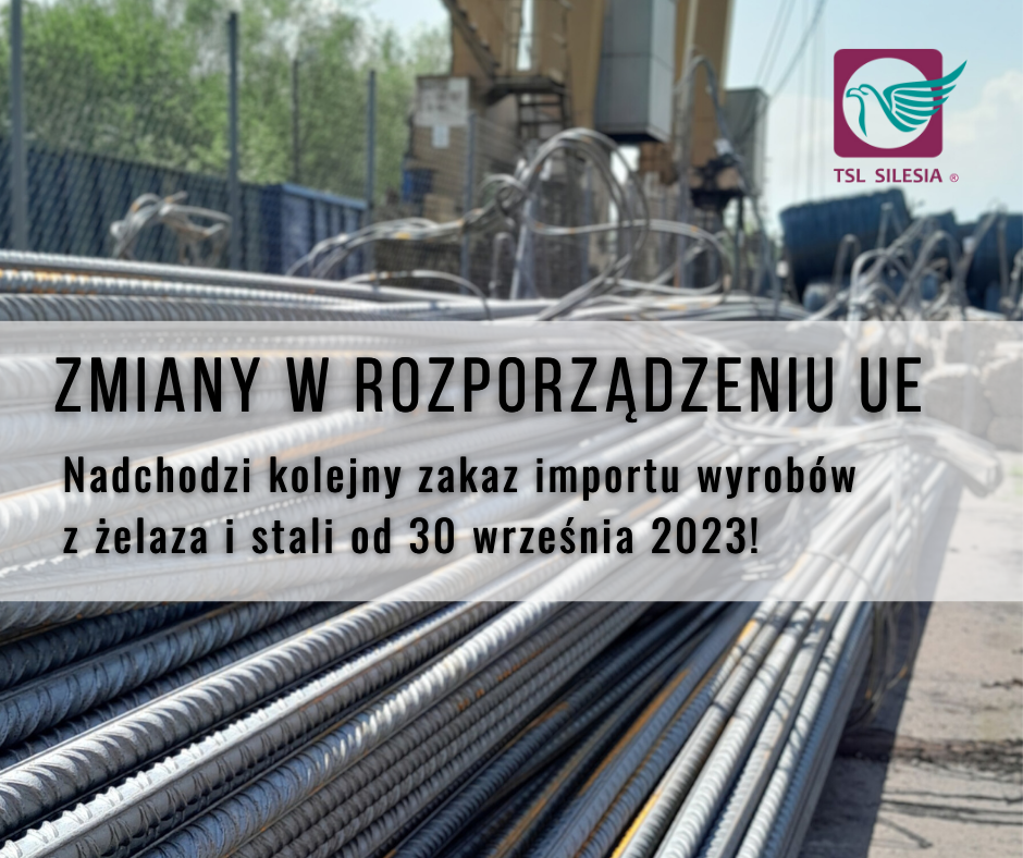 Read more about the article Zakaz Przywozu Wyrobów z Żelaza i Stali od 30.09.2023: Najnowsze Aktualizacje i Wymagania