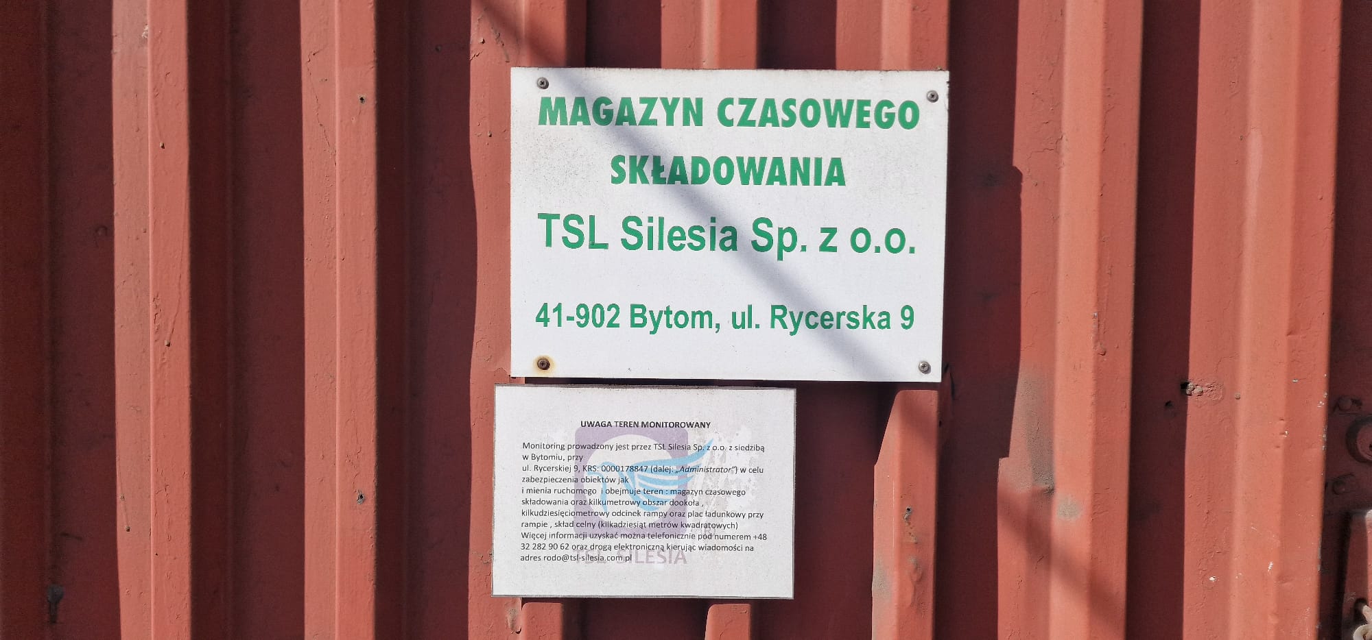 Read more about the article Usługi magazynowo – spedycyjne TSL Silesia Sławków