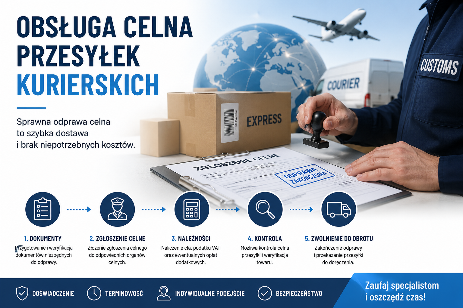 Read more about the article Obsługa celna przesyłek kurierskich