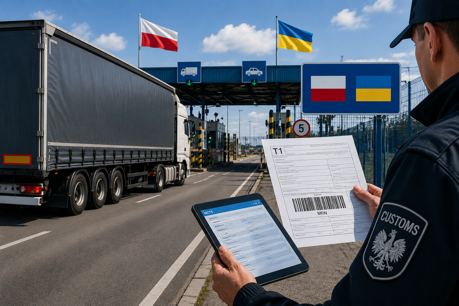Read more about the article Deklaracje T1 do zewnętrznych urzędów celnych na Ukrainie